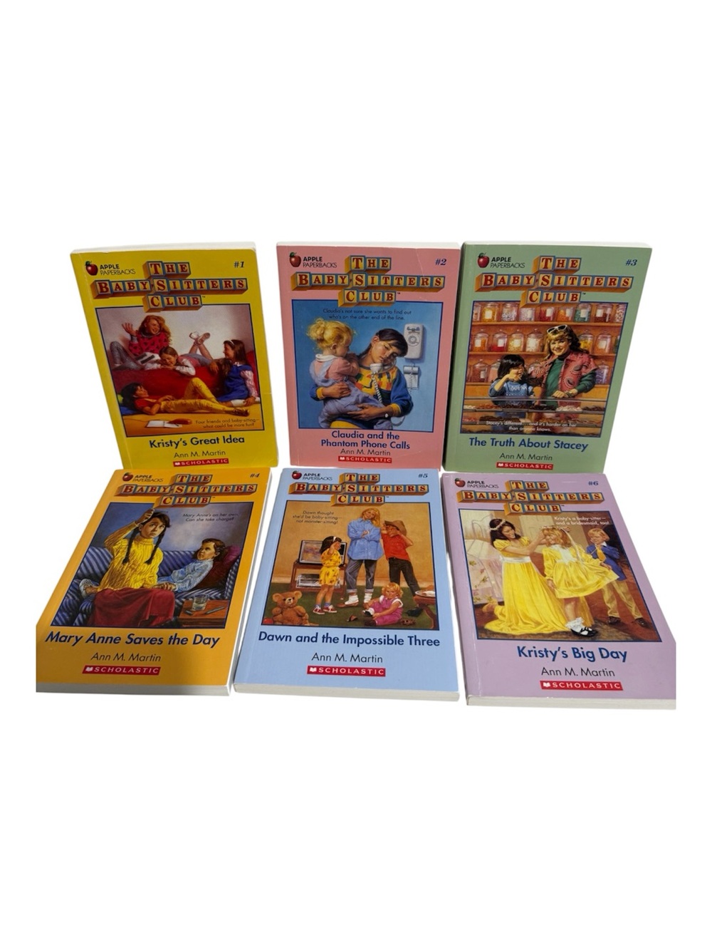 THE BABYSITTERS CLUB Retro 2018 Release Book Set 1-6